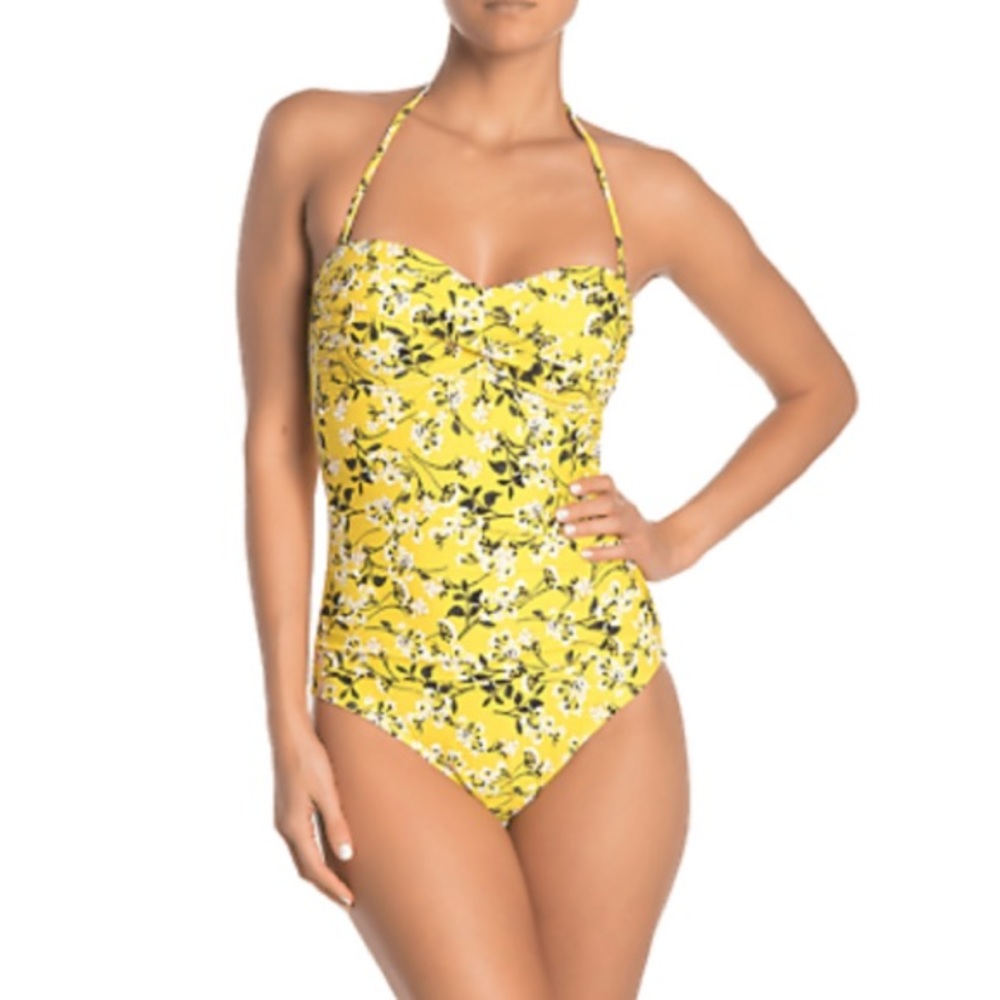 La Blanca Rise N Shine Bandeau Sz 8 NWOT